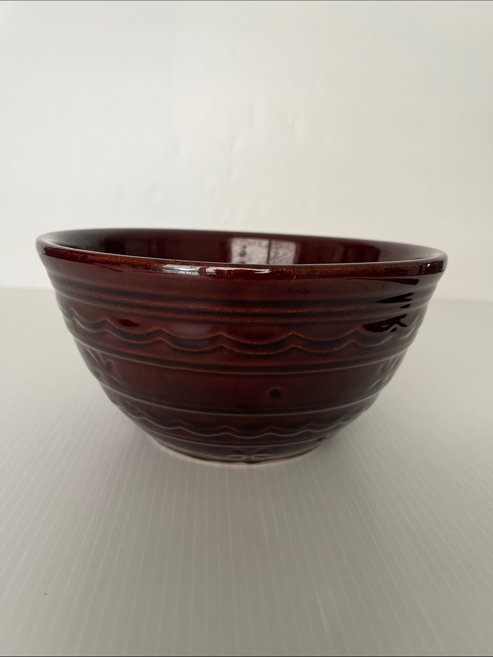 Vintage Marcrest Daisy Dot Mixing Bowl 7.5”